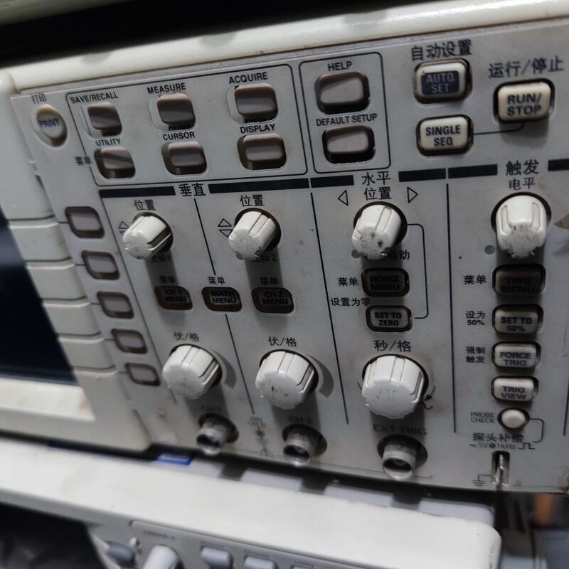 Tektronix Tds1002 60 Mhz Oscilloscope Required for the Shot