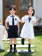 Kindergarten Uniforms, Primary School Uniforms, Children's Summer British-Style Shirt Suits, Graduation Photo Class Uniforms, Performance Costumes