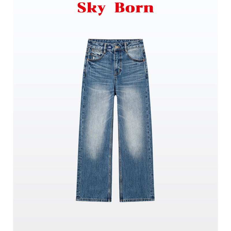 Turkish Vintage Blue Jeans for Women 2026 Autumn New Slim-Fit Narrow Straight Casual Long Pants Turkish Vintage Blue Jeans for Women 2026 Autumn New Slim-Fit Narrow Straight Casual Long Pants