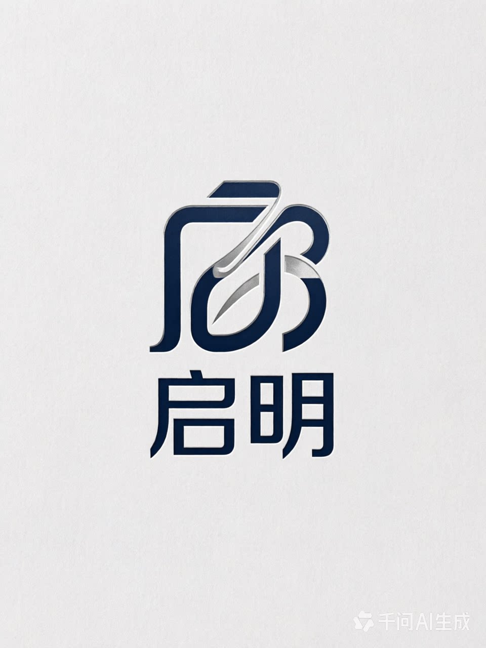 启明设计的LOGO