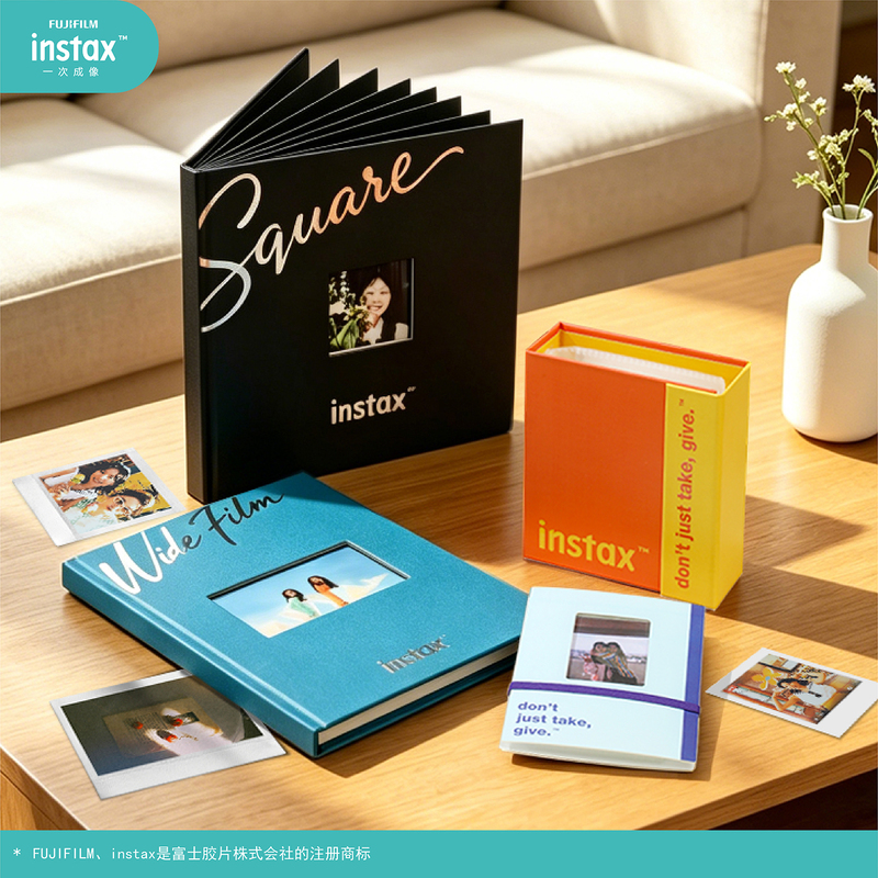 Fuji Instax Instant Photo Large Capacity Mini Album/Pocket Mini Album/Wide Format Album/Square Album, Compact and Easy to Carry