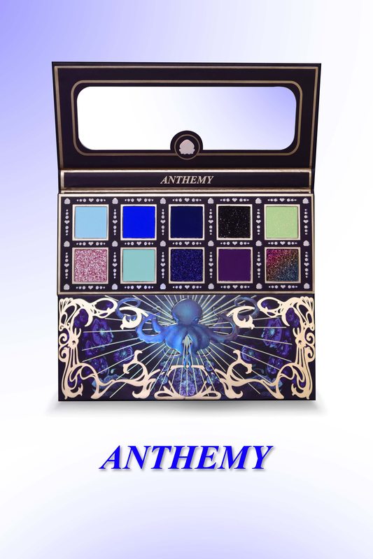 Anthemy【Deep Sea Secret Seal】Ten Colors/Chameleon Eyeshadow Palette/Klein Blue