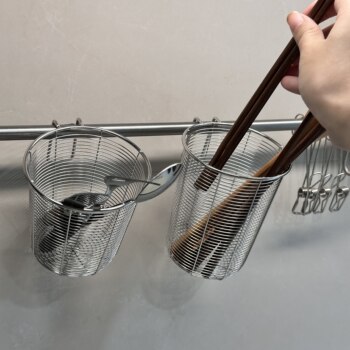 304 stainless steel chopstick tube home kitchen storage box