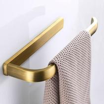 Antique towel ring bronze brass brushed towel bar simple brushed European style bathroom hardware pendant price