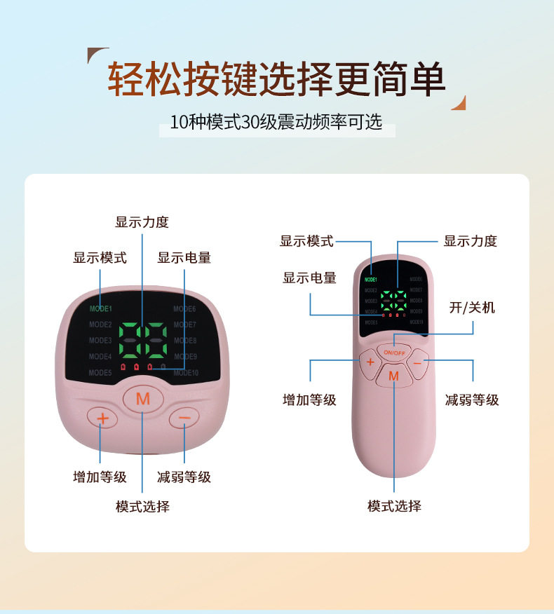 ems微电流穿戴健身仪 ems美臀仪丰臀翘臀蜜桃臀健身训练微电流智能按摩仪塑形提臀神器