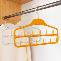 Multi-function clothes hanging belt hanging belt to incorporate artifacts household scarf hanging tie hanging