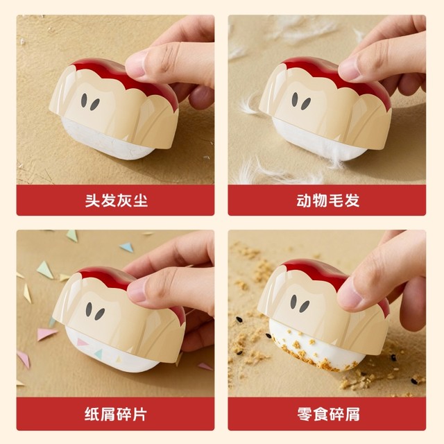 Japanese Imported Washable Lint Roller for Cleaning Clothes Without Damaging Them, Removes Cat Hair and Hair Debris