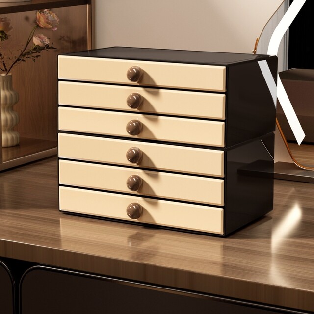 Japanese Imported Jewelry Box, Multi-Layer, Large Capacity, High-End, Exquisite Drawer-Style Storage Box for Rings and Jewelry