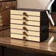 Japanese Imported Jewelry Box, Multi-Layer, Large Capacity, High-End, Exquisite Drawer-Style Storage Box for Rings and Jewelry