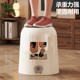 Japanese Imported Household Trash Can, No-Press Ring Trash Can, Simple and Stylish, Large Capacity for Dormitory and Living Room