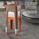 Japanese Imported Thickened Plastic Square Stool, Modern Minimalist Stool, Stackable Plastic Stool, Household Chair, High Stool
