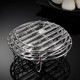 German Imported 316 Stainless Steel Steaming Rack 304 Household Pressure Cooker Low-Footed Steaming Rack for Rice Cooker