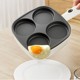German Imported Egg Burger Machine Frying Plug-In Non-Stick Frying Pan Commercial Breakfast Frying Pan Four-Hole Omelette Artifact