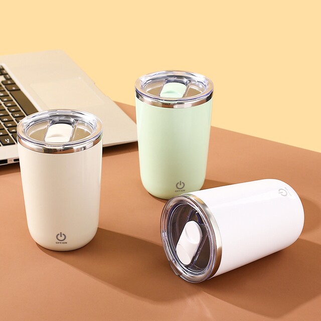 German Imported Fully Automatic Mixing Cup, Electric New Model Coffee Cup, Insulated Cup, Rechargeable Milk Powder Rotating Water Cup