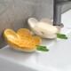 Japanese Mujie Ceramic Soap Dish, Cute Soap Holder, High Aesthetic Value, Creative Drainage Rack for Home Use on the Washbasin