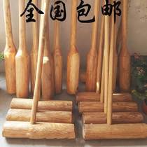 Handmade wooden hammer commercial hammer for New Year activities glutinous rice cakes Spring Festival tools rice cakes scenic spots and strong peppers