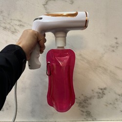 유럽으로 내보내기 핸드 헬드 접는 큰 증기 매달려있는 기계 다림질