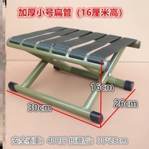 Marching stool folding stool Mazar outdoor thickened backrest student Mazar fishing chair small stool folding chair portable