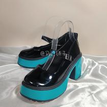 () Vocaloid Hatsune Miku Miku official suit cos heel height 8 cm customized