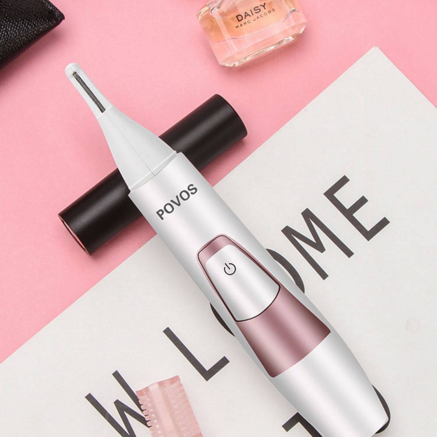 Electric Eyebrow Trimmer Artifact for Women, Automatic Eyebrow Trimmer, Shaving Eyebrow Razor, Beauty Trimming, Safe for Beginners