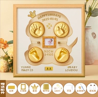 Дубовая трехмерная фотография, чернильная подушечка, 14 дюймов