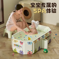 Newborn Foldable Bathtub For Home Rectangular Bath Bucket Baby Bath Bucket kids Bath Bucket Baby Bath Basin