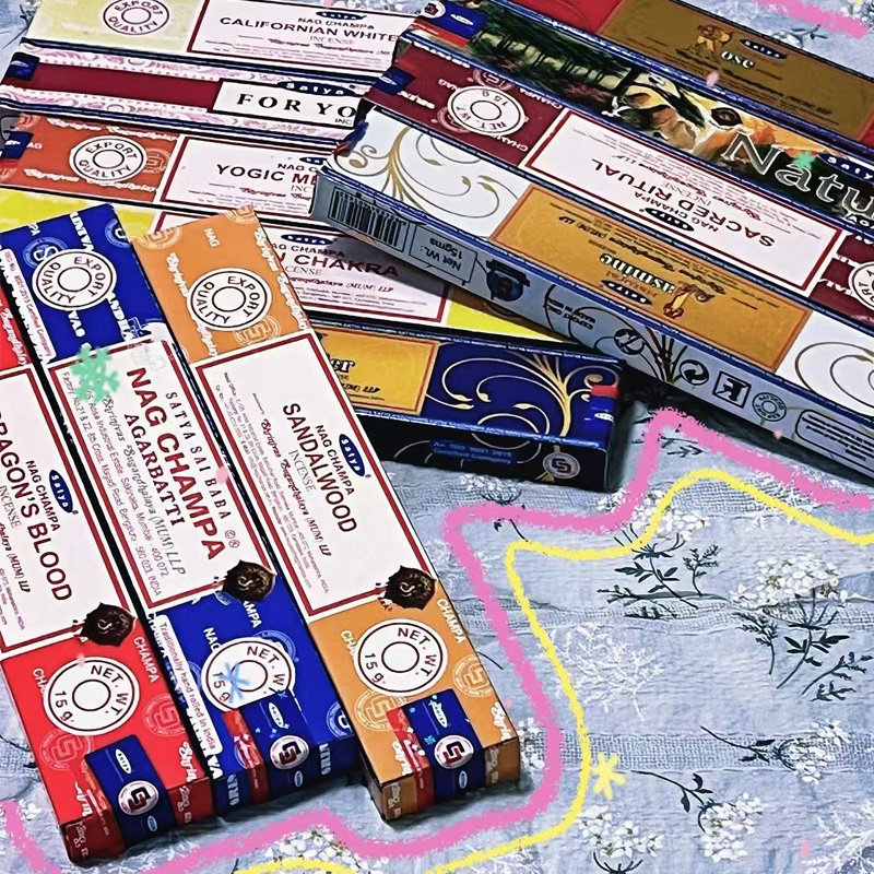 Satya India Saibabha Truth Incense Saibaba Nagchampa Yellow Flower Incense Imported Incense Satya India Saibabha Truth Incense Saibaba Nagchampa Yellow Flower Incense Imported Incense