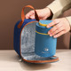 ຖົງໃສ່ຄວາມຮ້ອນທີ່ສວຍງາມຂະຫນາດນ້ອຍພະນັກງານຫ້ອງການ mini portable stew beaker handbag thickened aluminium foil waterproof birch