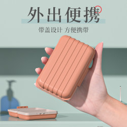 Travel Soap Box Portable Soap Holder 2025 New Creative Design with Lid Sealed and Draining Soap Box for Business Trips and Travel