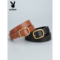 New Strap Lady I Wind Fit Jeans Belt 100 hitch casual minimalist slim waist with brown