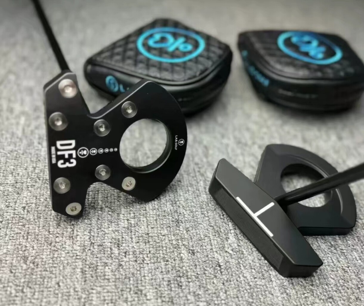 LAB GOLF DF3黑色推杆动平衡稳定高尔夫推杆 大头推杆果岭球杆 5