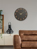 2026 New Stylish Living Room Trendy Wall Clock Creative Clock Simple Home Use No-Drill Silent Quartz Clock
