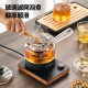 Retro Side-Handle Glass Teapot Small Household Tea Brewing Pot Black Tea Teapot Gift Mini Tea Stove Manufacturer