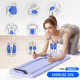 Pilates Board with Bar, Multifunctional Abdominal Board, Flat Support Board, Home Yoga Exercise Equipment, Fitness Board