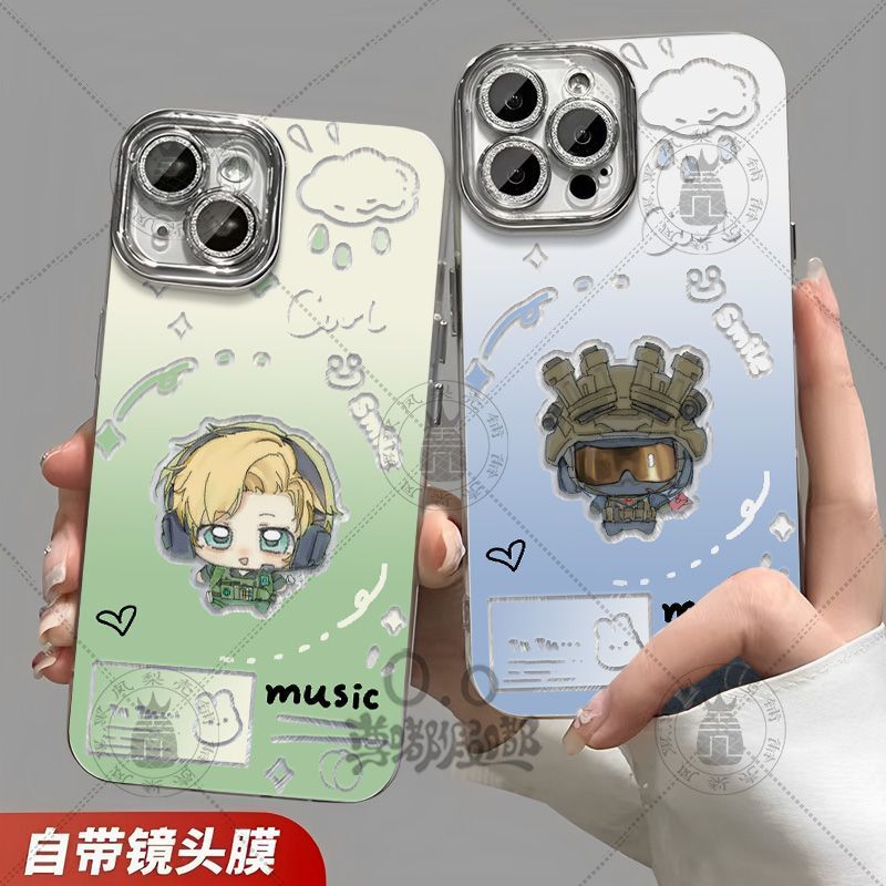 Delta Operation Q Version Mai Xiaowen Weilong Yusha Phone Case Suitable for Vivo, Apple 16, Huawei, Oppo, Xiaomi Delta Operation Q Version Mai Xiaowen Weilong Yusha Phone Case Suitable for Vivo, Apple 16, Huawei, Oppo, Xiaomi