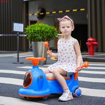 1 to 3 years old boy and girl yo-yo car that adults can ride on to prevent rollover and rocking toy childrens twist car brand aa