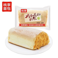 桃李鸡蛋香松面包600g