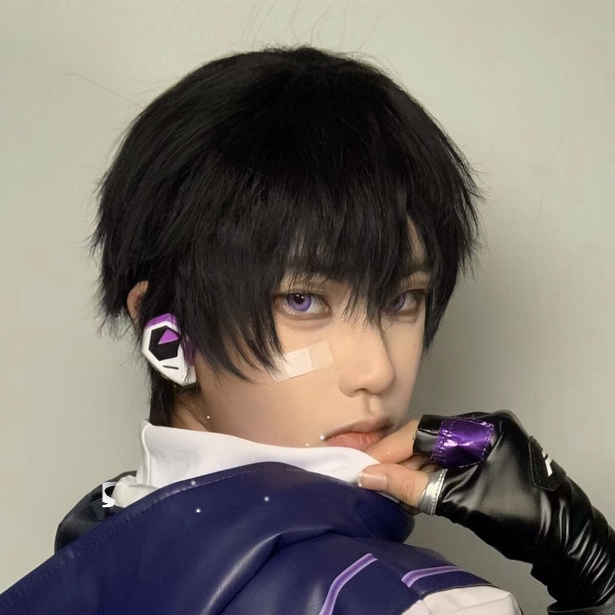 无畏契约壹决cos黑色假发，蓬松碎刘海的软萌时刻_COSPLAY配件_淘宝游戏网