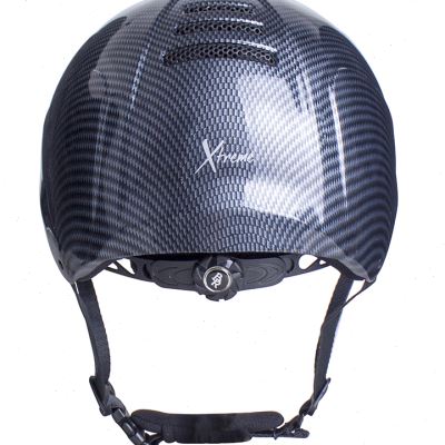 BR Carbon Fiber Equestrian Helmet Adjustable Safety Anti-Wear Riding Helmet Lochimar 8101226-Taobao