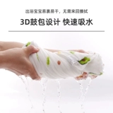 Детское хлопковое банное полотенце, марлевое быстросохнущее одеяло для новорожденных, хорошо впитывает воду