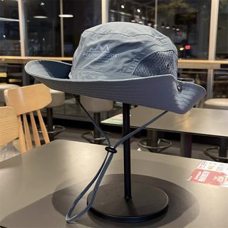 遮阳帽子渔夫帽户外露营登山帽防晒男女时尚帽防紫外线森系