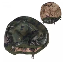 New style helmet cover helmet cover helmet cover Velcro protective helmet hood camouflage double-sided KF pull helmet cover