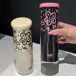 Graffiti Wash Cup Creative Travel Portable Toothbrush Cup Multifunctional All-In-One Mouthwash Cup Toothbrush Storage Cup