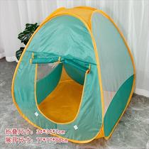 Simulation outdoor camping tent childrens playhouse play house green picnic tableware camping set toys