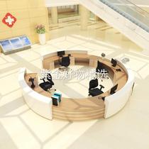 Hospital consultation table round oral pet hospital front desk guidance desk nurse station pre-examination triage desk vaccination