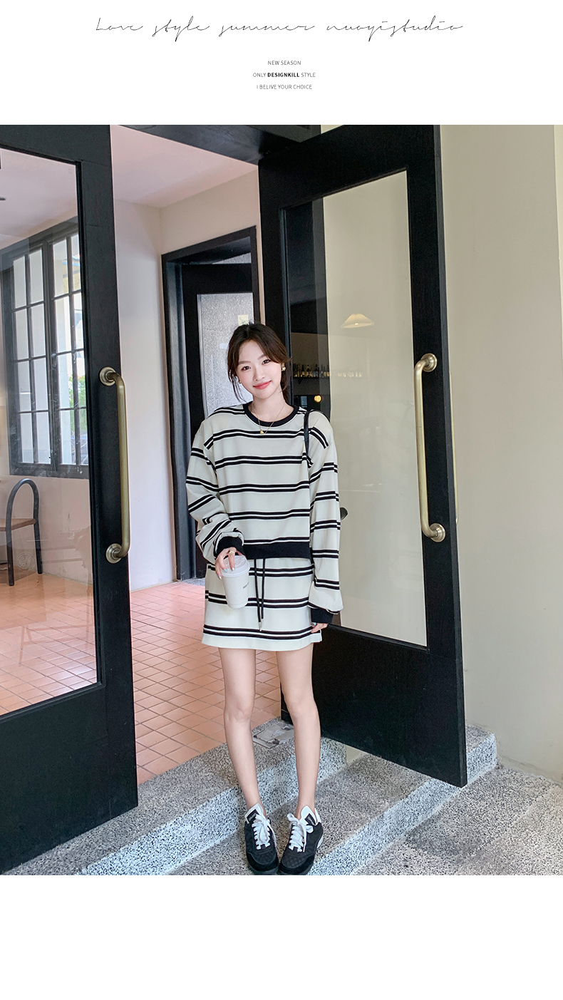 Main promotion: Black and White Stripe Set 191-99117-P145K208_voghion.com