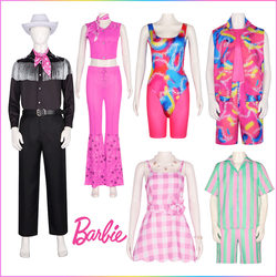 ຮູບເງົາທີ່ນິຍົມ Barbie Barbie cos costume Ken Kenny Barbie ດຽວກັນ skirt cosplay costume costume ການປະຕິບັດ