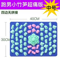 跑男小竹笋指压板 韩国压指板 超大超痛版足底按摩垫小冬笋趾压板