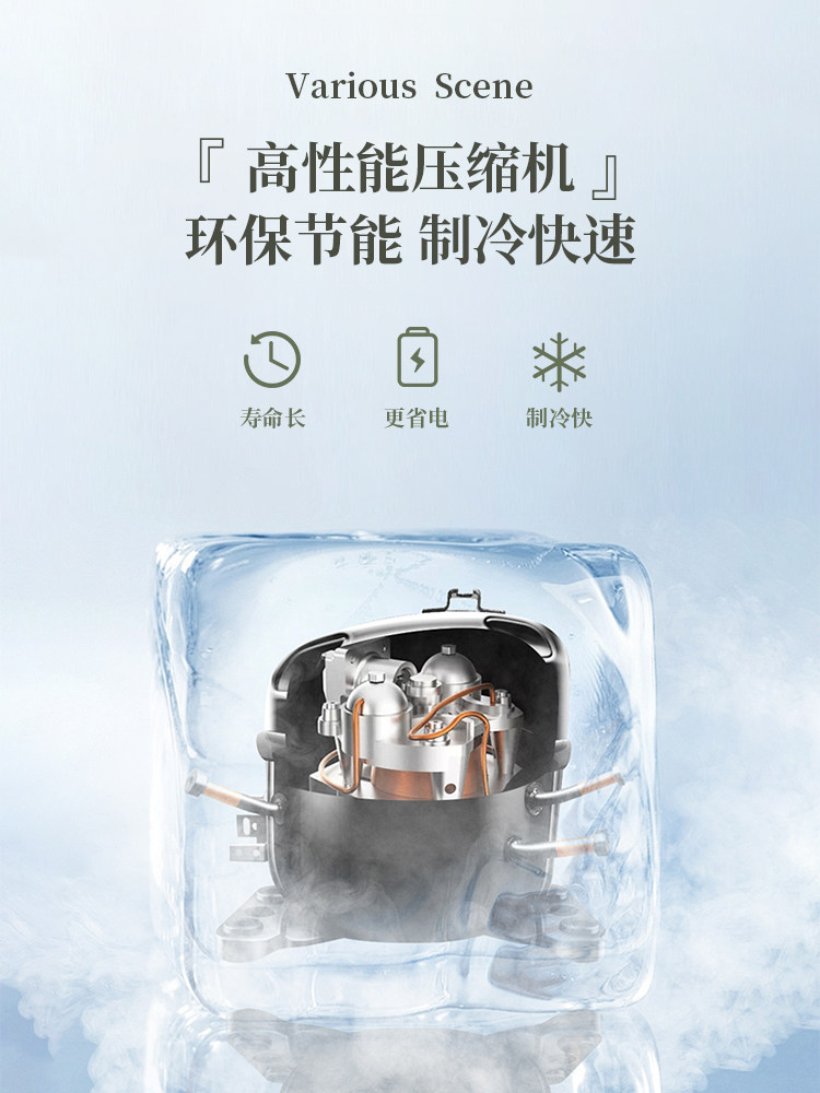 2025 New Model Car Refrigerator 24V Small Car and Home Dual-Use 12V Truck Compressor Freezer Outdoor Camping Refrigerator