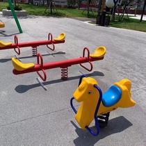 Kindergarten Community B&B Park Childrens Outdoor Seesaw Outdoor Amusement Facilities PE Board Customized Seesaw
